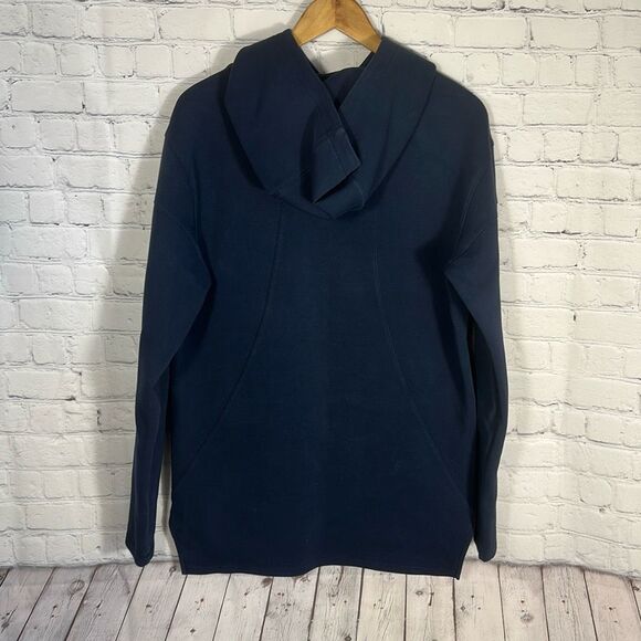 Alphalete Hoodie Mens Large Blue LBD More Elements Athletic Fit Zip Workout - Picture 4 of 8
